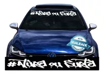 Adesivo De Parabrisa Atura Ou Surta Carro Tuning Dub