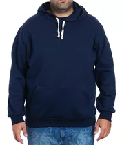 Buzo Hoodie Hombre Talles Especiales Capucha 