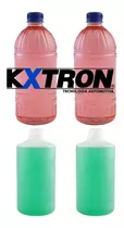 Kit Liquido Limpeza Deterg + Teste Bico Injetor Kxtron 4 Pçs