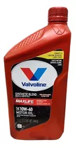 Aceite Motor 10w40 Valvoline Maxlife Semi Sintético 1 Litro