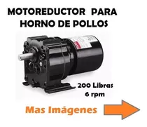 Motor Para Asadero De Pollos Motor Reductor De 6 Rpm Dayton.