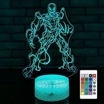 Yooei Venom Cool Lamps - Lámpara De Noche Para Niños, 16 Co
