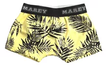 Boxer Marey 5021 De Niño Algodón Y Lycra  Hojas   Pack X 2