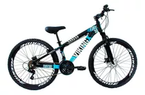 Bicicleta Vikingx Tuff25 Aro 26 Xwide Freio A Disco 21v 