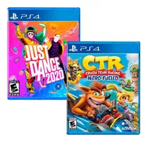 Just Dance 2020 + Crash Team Racing Playstation 4