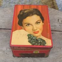 Antiga Lata De Biscoito Da Marca Aymore - Anos 50