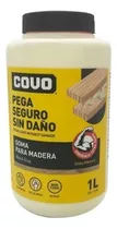 Pega Cola Blanca Para Madera Carpinteria Covo 1 Litro