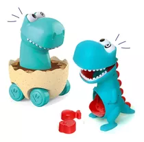 Kit Boneco Dino Papa Tudo E Dinozoom Brinquedo Educativo 