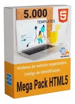 Pacote 5.000 Templates / Modelos Html5 (bootstrap&css).2023!
