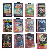 Súper Lote De Juegos Originales Para Sega Génesis Completos