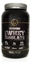 Whey Protein Isolate 100% 908g Helado Choco Gold Nutrition