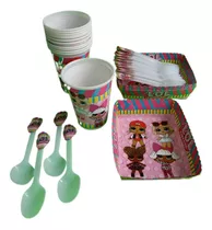 Kit Decoracion Infantil Lol 24niños Leer Descripcion