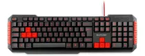 Teclado Multimidia Gamer Keys Red  Multilaser Abnt2 Tc201
