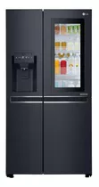 Refrigerador Inverter LG Gc-x247ckbv Matte Black Steel  601l