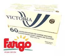 60 Hamburguesas Victoria 83 Gramos Con Pan Fargo Y Aderezo