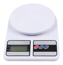 Balanza De Cocina Digital Nejadim Nej-3300 Hasta 10kg Blanca Capacidad Máxima 10 Kg Color Blanco