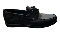 Zapato Nautico Colegial De Cuero Vacuno