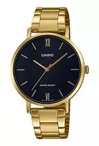 Reloj Casio Dama/mujer (ltp-vt01g-1budf) Dorado/analógico