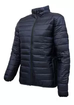 Campera Hombre Inflada Liviana Costuras 