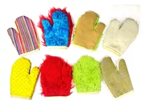 Guantes Estimulación 8 Texturas Diferentes