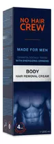 No Hair Crew Body Crema Depilatoria Corporal Para Hombre