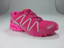 Zapatilla I-run 3742 Deportiva Trail 37ar Fucsia Liquidación