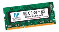 Memoria Ddr3 4gb Hp Pavilion G6 1c55ca G7 1260ca Dm4 2185ca