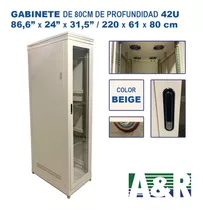 Gabinete De 80cm De Profundidad De 42u (86,6 X 23,6 X 31,5)