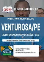 Apostila Venturosa Pe - Agente Comunitário Saúde - Acs