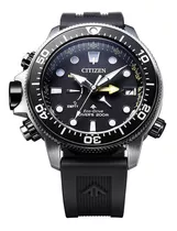 Relógio Citizen Aqualand Promaster Black Tz31141d Cor Da Correia Prateado Cor Do Bisel Prateado Cor Do Fundo Preto