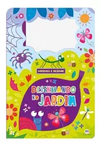 Livro Infantil Capa Super Dura Cartonado Com Lousa Mágica + Caneta De Desenho - Desenhe E Apague - Desenhando No Jardim - Ciranda Cultural