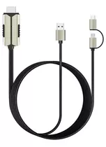 Cable Hdmi Universal Para Celular - Hdtv Sonido Bluetooth