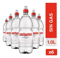 Pack 6 Agua Mineral Cachantun Sin Gas 1 Litro