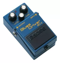 Pedal De Efecto Boss Blues Driver Bd-2  Azul