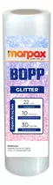 Bopp Glitter Texturado Para Laminação 22cmx10m Marpax 1un