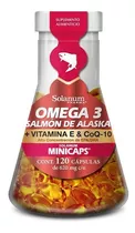 Solanum Omega 3 Salmón De Alaska+vit.e &coq-10 120mincap Sfn Sabor Sin Sabor