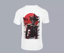 Camisa De Goku Camiseta Remera Polo Personalizada Camiseta