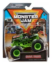 Monster Jam Vehiculo 1.64 Metal Grave Digger Int 6066690