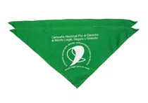 2 Pañuelos Verdes Campaña Aborto Legal 2x1