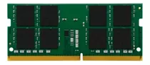 Memoria Ram Valueram Gamer Color Verde 32gb 1 Kingston Kvr32s22d8/32