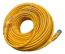 Cable De Red Cat6 30metros Con Conectores Calidad Aaa