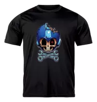 Camiseta Mega Man Zumbi, Game Style Unissex Jogo Desenho 