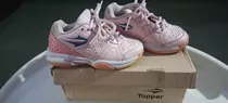 Zapatillas Topper Talle 25 De Niña Color Rosa