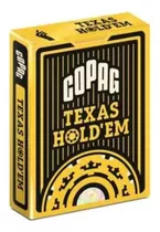 Juego De Cartas Pôquer Copag Texas Hold'em - Preto