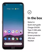 Nokia 5.4 | Android 10 | Smartphone Desbloqueado | Batería D