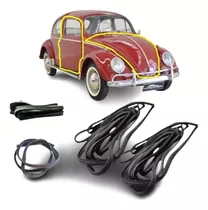 Kit Borracha Porta Capo Tampa Motor Fusca 1959 A 1977 Colar