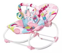 Cadeira Descanso Musical Vibratória Rocker Mastela Pink 18kg