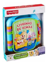 Livro De Rimas Aprender E Brincar Cdh62 Fisher Price