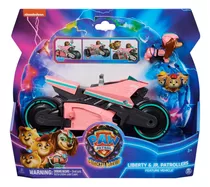 Paw Patrol La Superpelícula, Motocicleta De Juguete Liberty Color Rosa