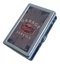 Cigarreira De Metal Locke Cards Garage - Lt3002d